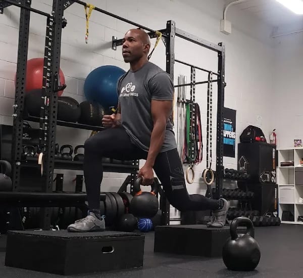 Gbenga Adeniyi, coach and founder of Built by Faith Love Fitness